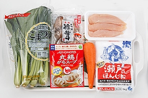 鶏ささ身の野菜とろり炒め