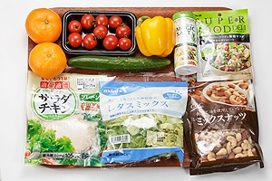 チキンとみかんのパワーサラダ
