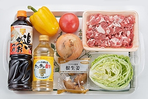 トマトと豚肉のさっぱり炒め