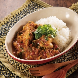 パクチーチキンカレー