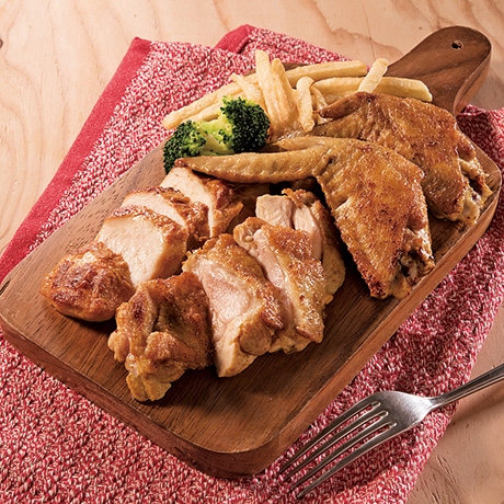 チキンステーキ カレー風味