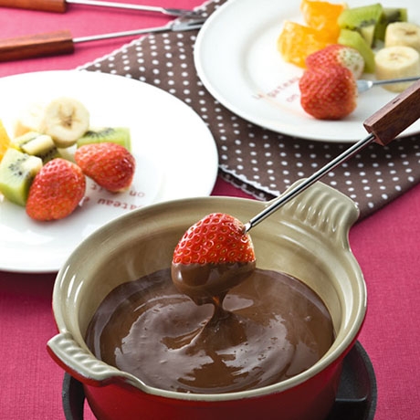 チョコレートフォンデュ