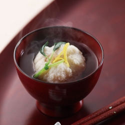 レンコンつくね汁