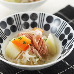 ウインナーと切干大根の煮物