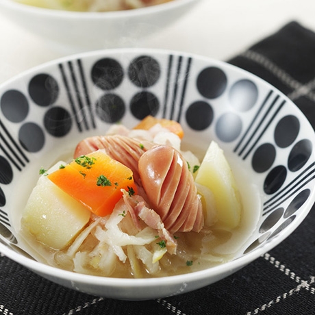 ウインナーと切干大根の煮物