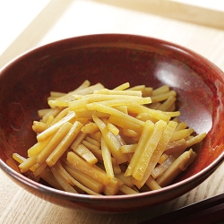 じゃが芋とれんこんのカレーきんぴら