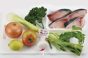 ぶりのソテー ビネグレットソースかけ