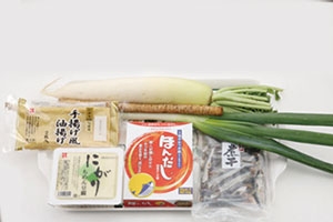 「ほんだし」で作るあつめ汁