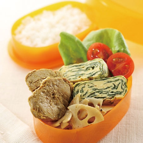 豚肉のカレー風味弁当