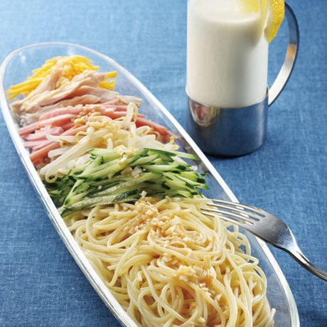 パスタで冷やし中華