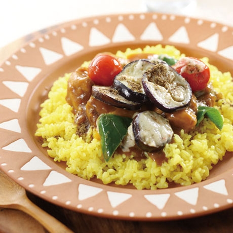 とろける夏野菜のチキンカレー