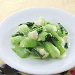 青梗菜(チンゲンサイ)の炒め物