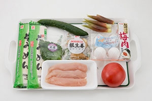 具だくさんそうめん