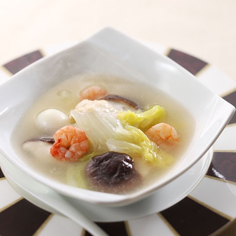 白菜の中華風スープ レシピナビ