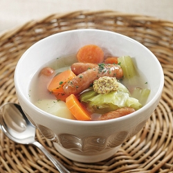 ウインナーと野菜のスープ煮