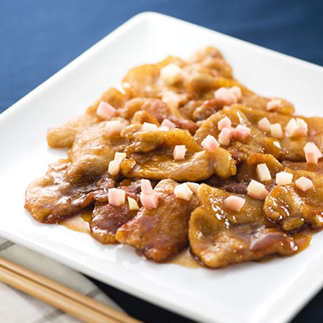 豚肉のくわ焼き