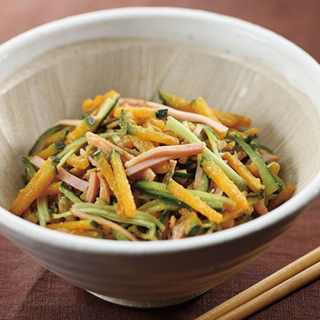 かぼちゃのごま酢和え