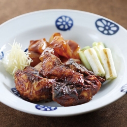 鯖とこんにゃくの味噌煮