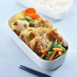 豚肉のピカタ弁当