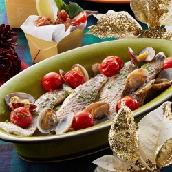 鯛のアクアパッツァ