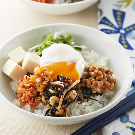 のっけのっけ朝ごはん丼