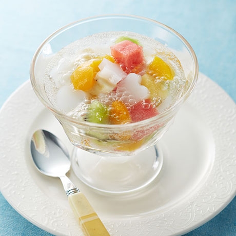 しゅわしゅわ寒天ゼリー