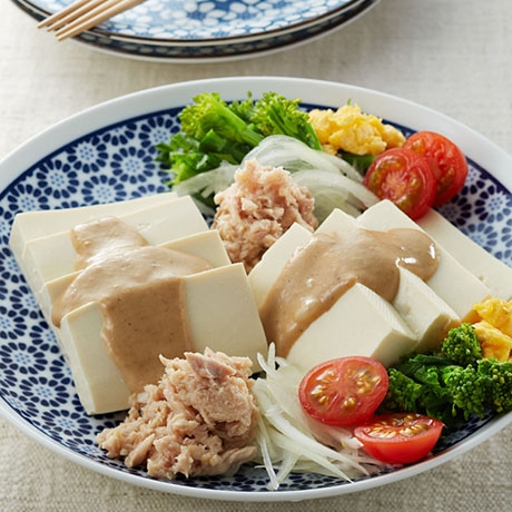 ツナと豆腐のサラダ