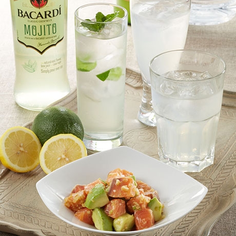 サーモンのポキ