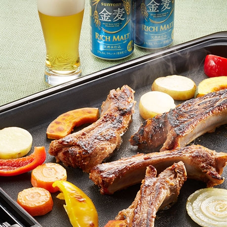 スペアリブのバーベキュー風