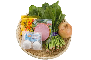 ほうれん草のサラダ