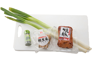 焼き豚とねぎの中華風