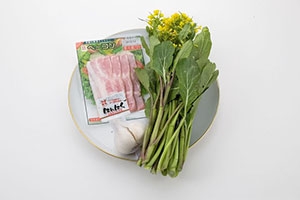 アスパラ菜の炒め物