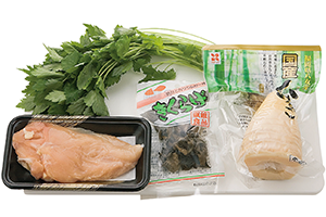 鶏肉とたけのこのスープ