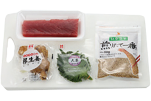 まぐろの手こね寿し