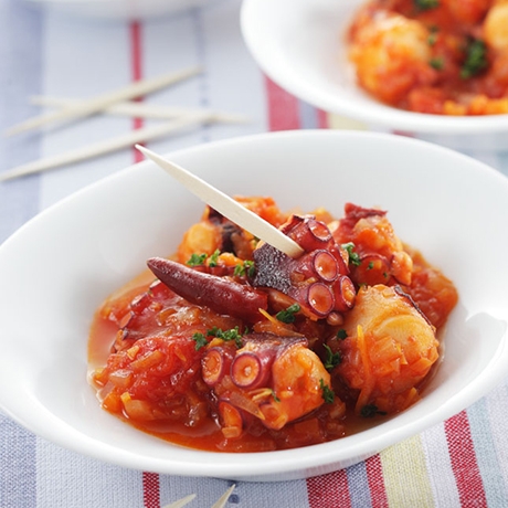 たこのトマト煮