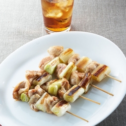 フライパンで焼き鳥