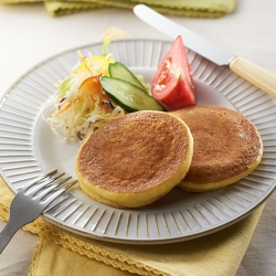 ホットケーキでフレンチトースト