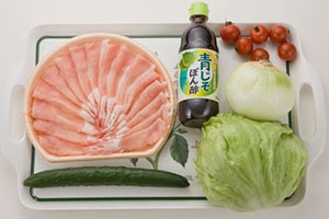 豚冷しゃぶサラダ