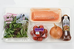 サーモンのオードブル