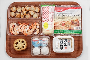 echigo salad れんこんの味噌マヨグラタン
