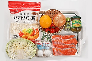 秋鮭のフライ タルタルソース添え