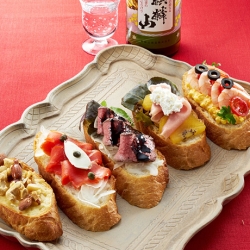 5種のタルティーヌ