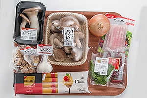 きのこのスパゲッティ