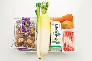 牛乳入りすいとん