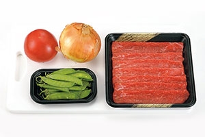 牛肉とトマトの炒め物