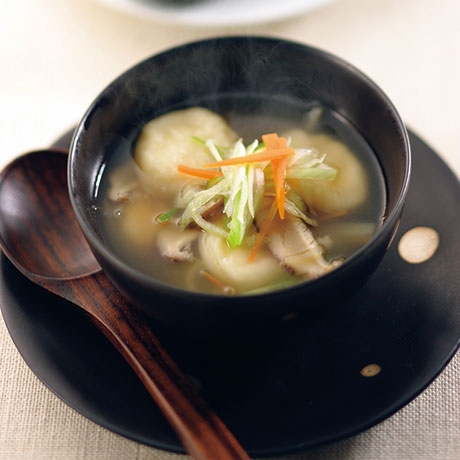 牛乳入りすいとん