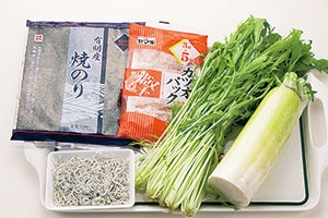 水菜のおろしサラダ