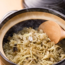 鯵ごはん