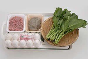 如意巻 にょいまき(卵の肉巻き蒸し)