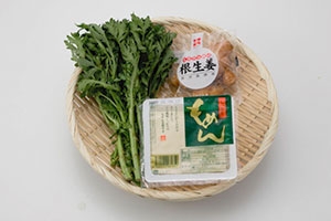菊花豆腐の吸い物